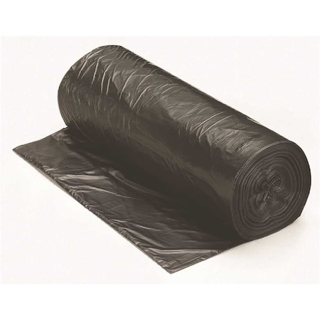 15 Gal. 6 Mic 24 In. X 33 In. Black Can Liner, 1000PK